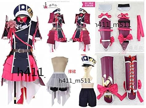 Amazon.co.jp: 刀剣乱舞 乱藤四郎 極 コスプレ 衣装 +全身鎧 +手甲+帽
